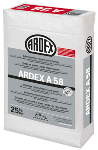 Ardex A 58 25,0 kg 23629 Schwundarmer Schnellestrich-Zement